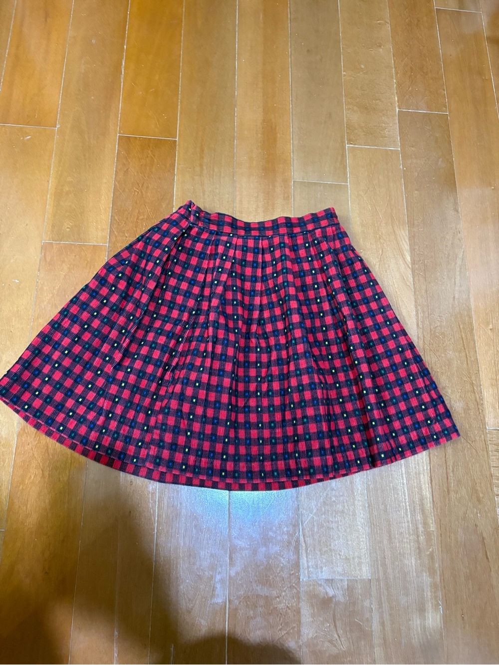 Kelly's Kids corduroy Pleated Skirt